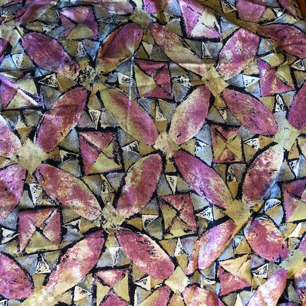 Rayon challis fabric